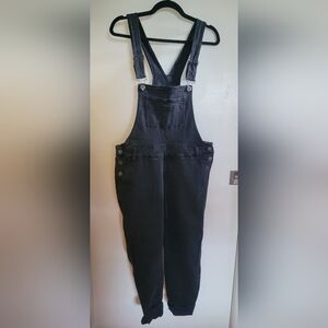 Torrid Black Denim Overalls